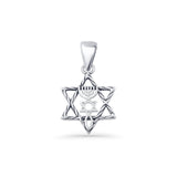 Star Of David Pendant Necklace