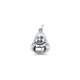 Laughing Buddha Pendant Necklace