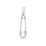 Safety Pin Pendant Necklace