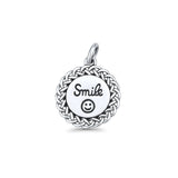 Smile Happy Face Pendant Necklace