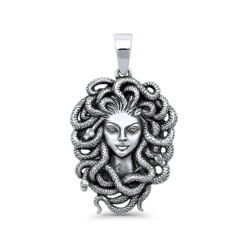 Medusa Pendant Necklace