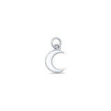  Crescent Moon Pendant Necklace