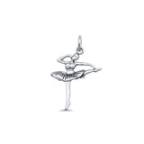  Ballet Dancer Pendant Necklace