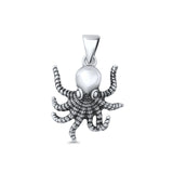  Octopus Pendant Necklace