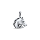  Horse Head Pendant Necklace