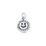  Smiley Face Flower Pendant Necklace