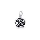  Rose Flower Pendant Necklace