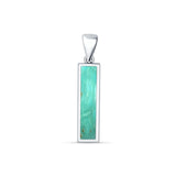  Oxidized Solitaire Pendant 