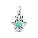  Hand Of Hamsa Pendant 