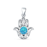  Hand Of Hamsa Pendant 