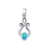  Filigree Pendant 