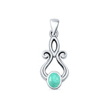  Filigree Pendant 
