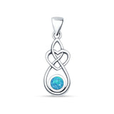  Twisted Heart Pendant 
