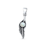  Feather Pendant 