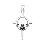  Claddagh Pendant 