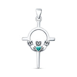  Claddagh Pendant 