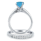 Round Two Piece Gold Ring