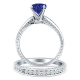 Round Two Piece Gold Ring