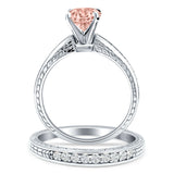 Round Two Piece Gold Ring