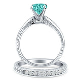 Round Two Piece Gold Ring