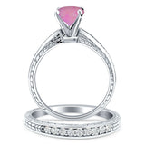 Round Two Piece Gold Ring