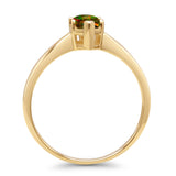 Marquise Lab Created Black Opal Solitaire Gold Ring