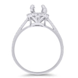 Round Halo Diamond Ring