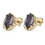 Marquise Stud Earrings