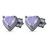 Heart Stud Earrings
