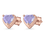 Heart Stud Earrings