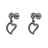 Heart Stud Earrings