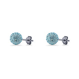 Full Ball Stud Earring