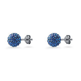 Full Ball Stud Earring