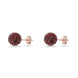 Full Ball Stud Earring