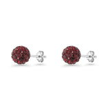 Full Ball Stud Earring