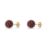 Full Ball Stud Earring