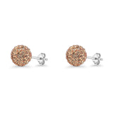 Full Ball Stud Earring