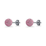 Full Ball Stud Earring