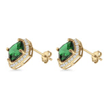 Cushion Cut Stud Earrings