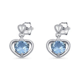 Heart Stud Earrings