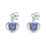 Heart Stud Earrings
