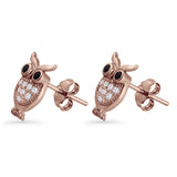 Owl Stud Earrings