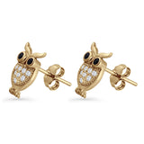 Owl Stud Earrings