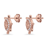 Turtle Stud Earrings