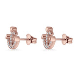 Anchor Stud Earring