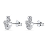 Anchor Stud Earring