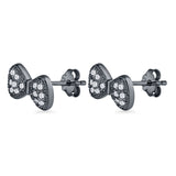 Ribbon Bow Stud Earrings