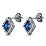 Square Stud Earrings