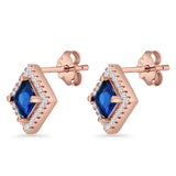 Square Stud Earrings