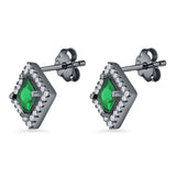 Square Stud Earrings